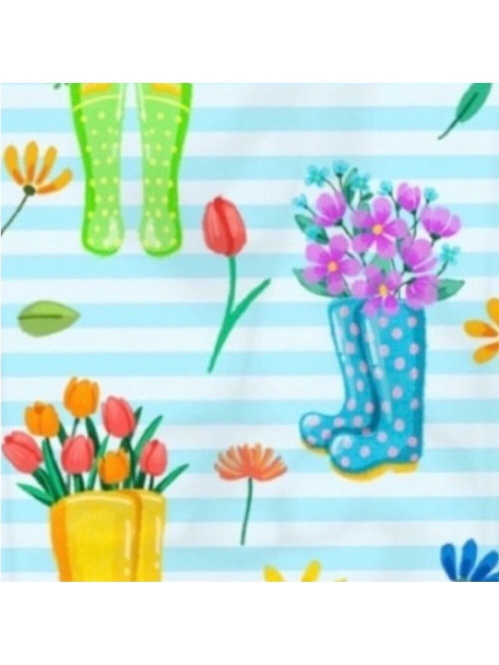 25 10x13 Poly Mailers Summer Blooms Variety Bundle beach, boots, tulip, flowers - Picture 4 of 8